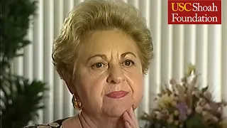 Holocaust Survivor Mary Natan Testimony | USC Shoah Foundation