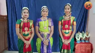 Suchitra,  Anahithaa  &  Aishvarya : Sri Hanumath Jayanthi : Special Dance Program for Kala Prashala