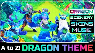 Year of the Azure Dragon - Clash of Clans Lunar New Year All Hero Skins + Dragon Palace Scenery