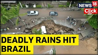 Brazil Floods | Brazil News Today | Heavy Rains Lead To Flooding In Brazil | News18 Exclusive