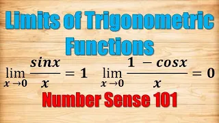 Limits of Trigonometric Functions - Number Sense 101