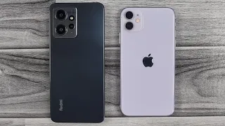 iPhone 11 Vs Redmi Note 12 - Speed Test