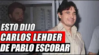 CARLOS LEHDER ENTREVISTA REAL DESDE LA CÁRCEL