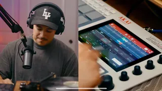 Mpc Live 2 beat making session