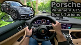 2021 Porsche Panamera GTS Sport Turismo | POV test drive | #DrivingCars