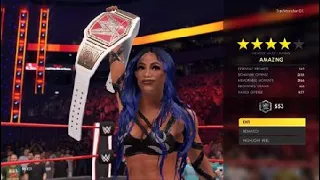 WWE 2K22 RAW BATTLE ROYAL WINNER BECOMES THE RAW WOMENS CHAMPION