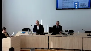 Ignalinos rajono savivaldybes tarybos jungtinis komitetu posedis 2024-04-25