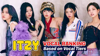 ITZY 보컬티어 순위, ITZY 보컬랭킹 2023 | 케이팝 보컬티어 리스트 4세대