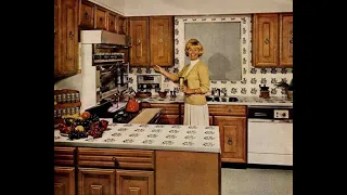 Exploring the Iconic Kitchens of the 1960s 4K