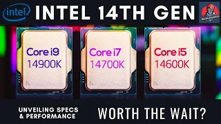 LEAKED Intel 14th Gen CPUs | Specs, Performance, Release Date, Price