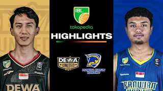 Highlight: Dewa United Banten vs Prawira Harum Bandung | Day 3 Week 3 IBL Tokopedia 2024