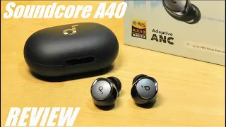REVIEW: Soundcore Space A40 - Best Adaptive Active Noise Cancelling Wireless Earbuds?