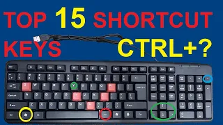 15 SHORTCUT KEYS YOU SHOULD KNOW! | 15 Amazing Shortcuts Keys