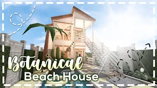 5x5 2 Story Botanical Summer Beach House Speedbuild and Tour - iTapixca Builds