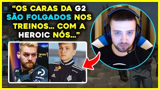 arT EXPLANA NO F*DA-SE G2 & HEROIC nos TREINOS: "G2 é FOLGADA, com a HEROIC nós nem..."