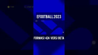 Tutorial Formasi 424 EFootball 2023 #shorts #efootball