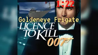 12th Place LTK Frigate 1:22 License To Kill Goldeneye Speedrun N64 (I can't believe it)