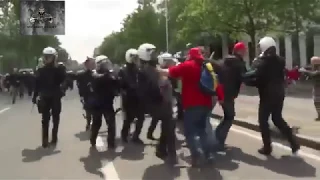 Un policier mis K.o à Bruxelles 🦾🤪