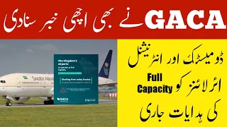 GACA Allow Domestic and International Airlines to use Full Capacity in Kingdom Airports