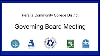 Peralta Colleges Board of Trustees Meeting: March 28, 2023