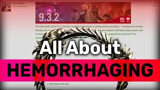 Trap Nerf, UNEXPECTED Templar & Hemorrhaging Changes Explained - U41 PTS | The Elder Scrolls Online