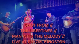 SHOT FROM // THE LIBERTINES // MAN WITH THE MELODY // LIVE AT PRYZM, KINGSTON, 9 APRIL 2024