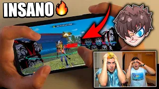 ASI REACCIONAMOS AL VER LAS MANOS DE RUOK JUGANDO FREE FIRE EN SU TELEFONO *brutal* | TheDonato