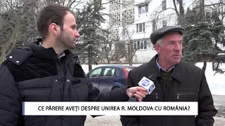 Ce părere aveți despre unirea R. Moldova cu România?