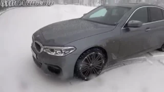 [4k] G30 BMW 540i xDrive WINTERCAR NO UNDERSTEER only great balance. Let it SNOW ❄🌨❄