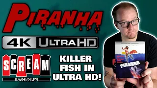 PIRANHA (1978) | 4K UHD REVIEW | SCREAM FACTORY BRINGS US KILLER FISH IN ULTRA HD!