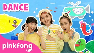 [4K] Be Happy with Baby Shark | Dance Along | Kids Rhymes | Drawing Shows | Pinkfong Songs