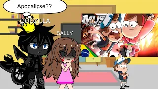 família multiverso reagindo ao rap do dipper e da mabel(bem vindo a Gravity Falls)(iron Master)