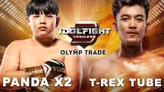 PANDA X2 vs TRexTube [FULL FIGHT] Idol Fight 3 Presented by Olymp Trade