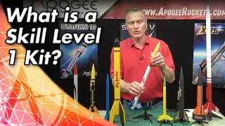 What Defines a Skill Level 1 Model Rocket Kit?