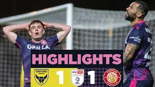 Oxford United 1-1 Stevenage | Sky Bet League One highlights