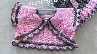 Crochet Bolero Vest / Baby Girl Vest /1-2 years old