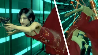 Original Red Dress Ada Wong Laser Room Scene - Resident Evil 4 Separate Ways Remake 4K