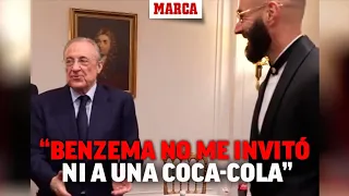 El 'reproche' de Florentino a Benzema el día que fue a su casa. I MARCA