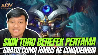 SKIN TORO BEREFEK INI CUMA BISA DIDAPETIN KALO LO CONQUERROR!! TORO UTOPIAN REVIEW SKIN