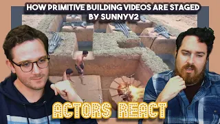 How Primitive Building Videos Are Staged by SunnyV2 | First Time Watching