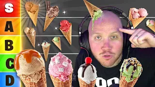 TIMTHETATMAN RANKS ICE CREAM FLAVORS