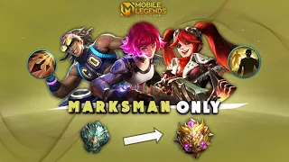 Namatin Mobile Legends tapi cuma Marksman Only