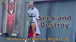 Seek and Destroy Scare Zone at Halloween Horror Nights 2021