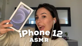 ASMR : Unboxing iPhone 12 📱🍎