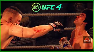 EA Sports UFC 4 - YURI BOYKA vs BRUCE LEE !! Fight LEGENDARY (CPU vs CPU)