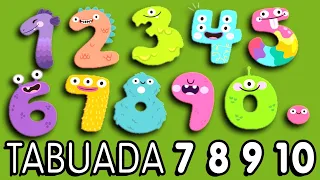 TABUADA 7 8 9 10 - CRIANÇAS INTELIGENTES - JOVEM PAN KIDS