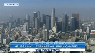 HD | CBS Weekend News LA - Long closing credits - December 4, 2021