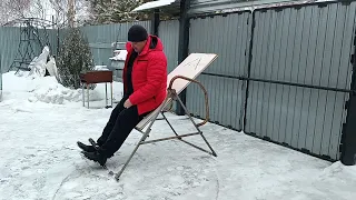 Инверсионный стол для позвоночника самодельный.