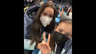 Anna Shcherbakova & Alina Zagitova#teamtutberidze #olympic #champion #2022 #beijing2022