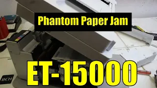 ET 15000 Fake Paper Jam Fix - Permanent Paper Jam No Paper